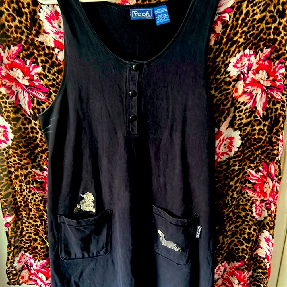 Very long to the ankles, original Winnie the Pooh dress